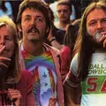 David Gilmour Lights Up With Paul And Linda McCartney