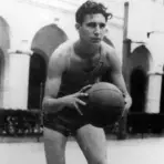 Fidel Castro Shoots Hoops In 1943