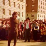A Candid Shot Of Robin Williams Performing In 1979 New York City