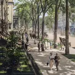 Early 20th Century Saratoga--In Color