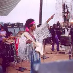 Jimi Hendrix At Woodstock