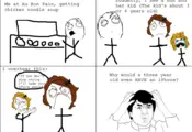 3 Year Olds With iPhones