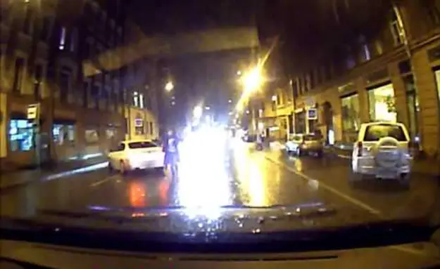Bizarre Russian Road Rage