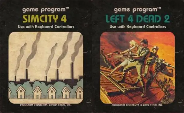 What If Modern Video Games Were Made For Atari?