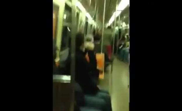 An Epic Sax Battle In The New York City Subway