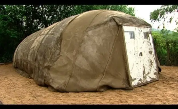 The Amazing Concrete Tent