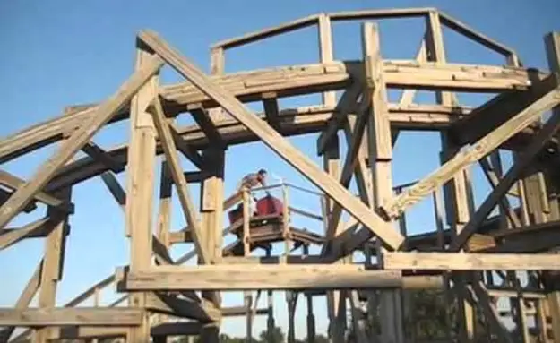 Amazing Backyard Roller Coaster
