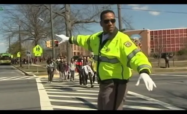 Basketball Hall Of Famer Works As Crossing Guard