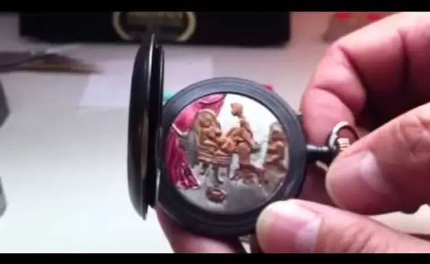 The Antique Pornographic French Pocket Watch